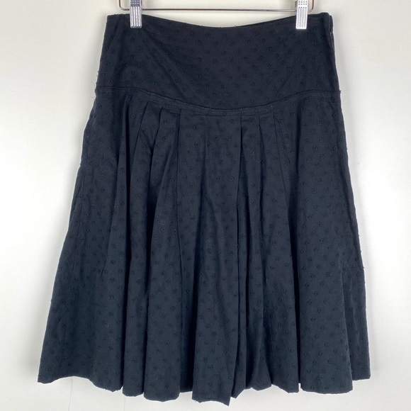 BCBG Dresses & Skirts - BCBG Max Azria black eyelet skirt